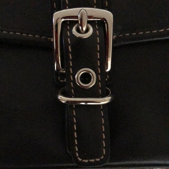 Coach Wristlet in black. - Picture 4 of 13